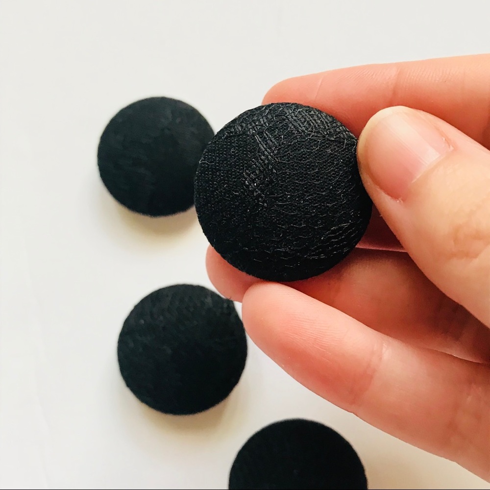 Vintage button covers
